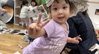 花紙や新聞遊び